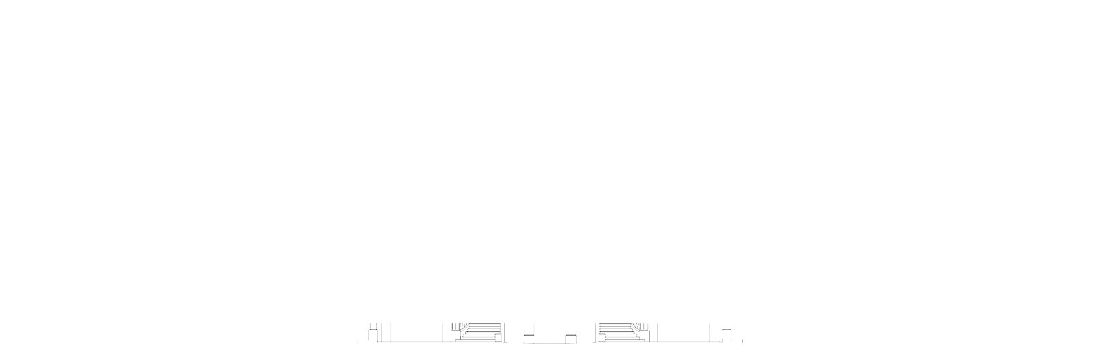 Ilustración de la casa de Estancia La Fortuna, con su parque de árboles centenarios